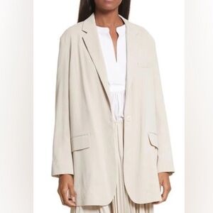 Vince Soft Blazer in Horchata